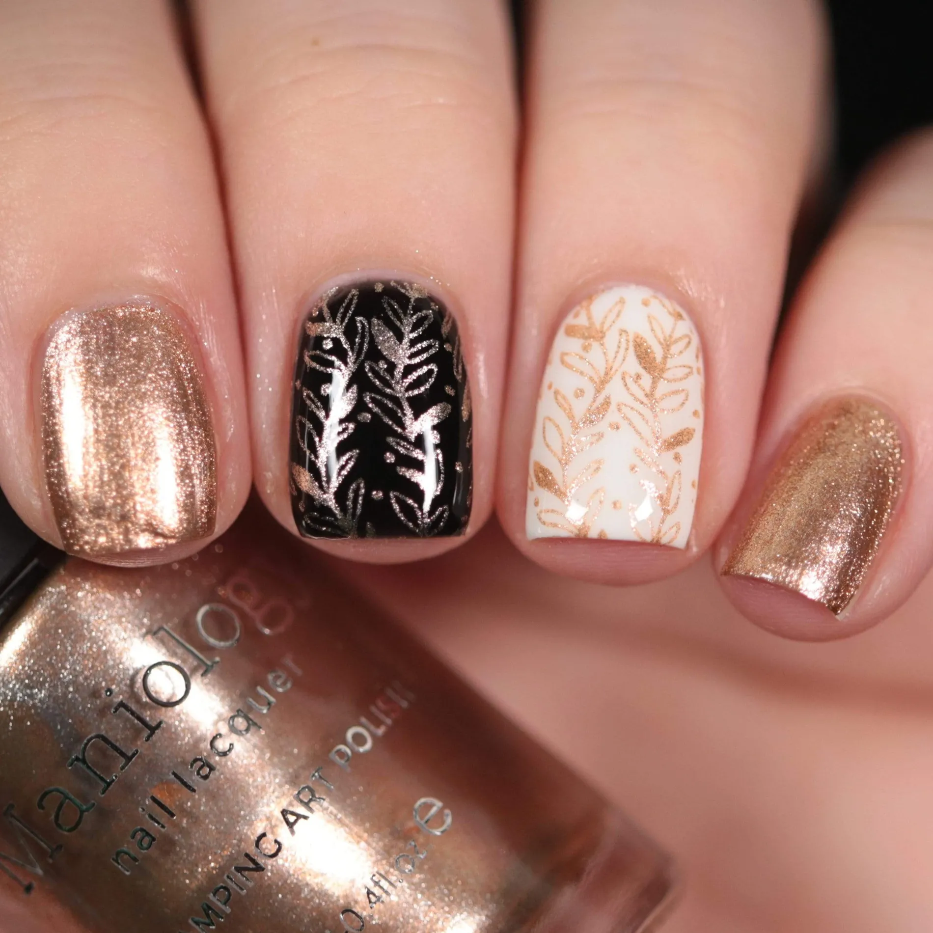 Jack (B361) - Metallic Copper Stamping Polish