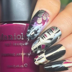 Jazzberry (B540) - Cream Plum Stamping Polish
