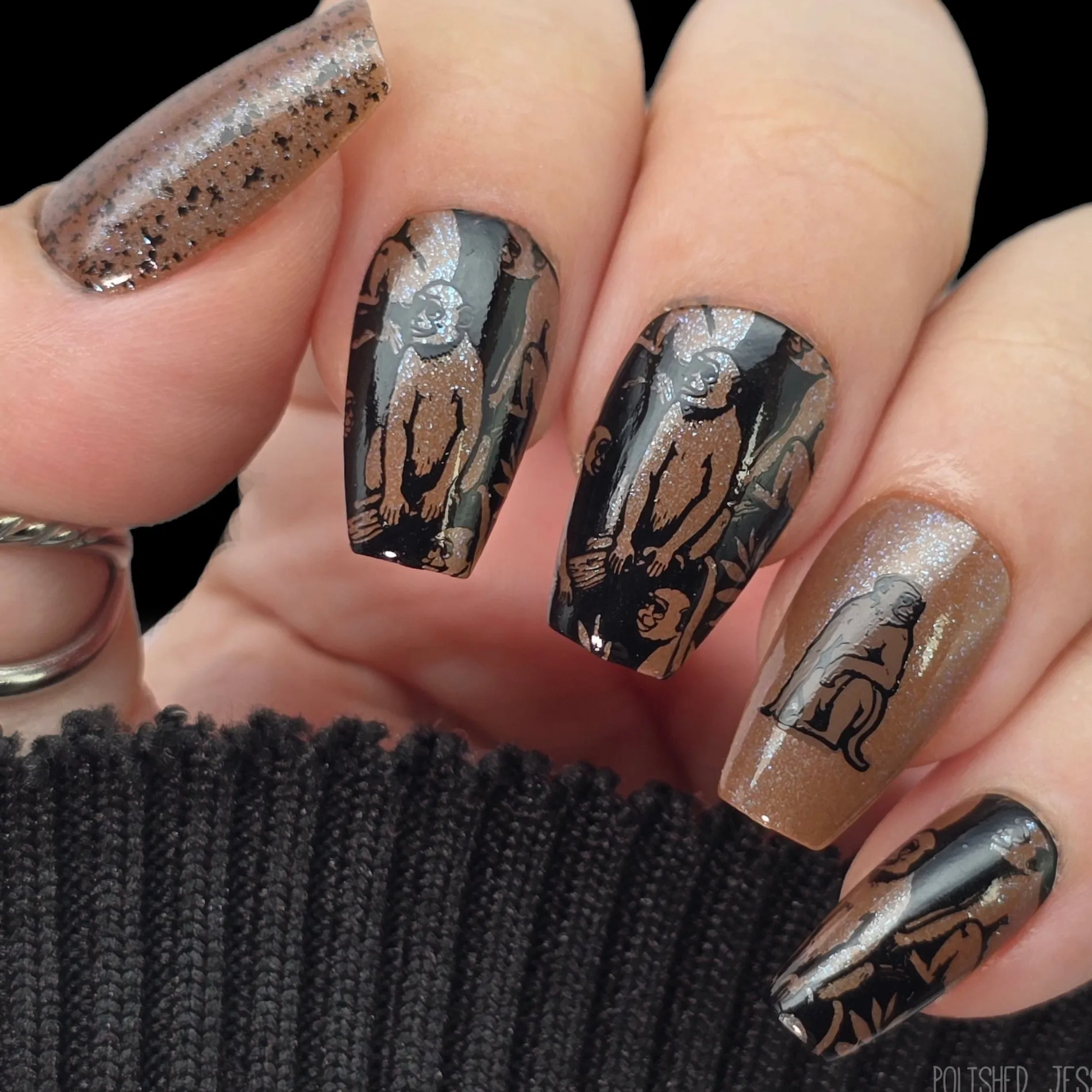 Jungle Secrets (M613) - Nail Stamping Plate