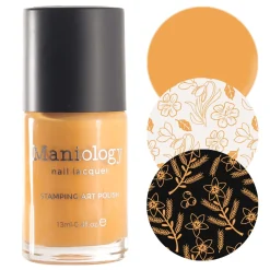Kitschmas: Yuletide Yellow (B533) - Yellow Cream Stamping Polish
