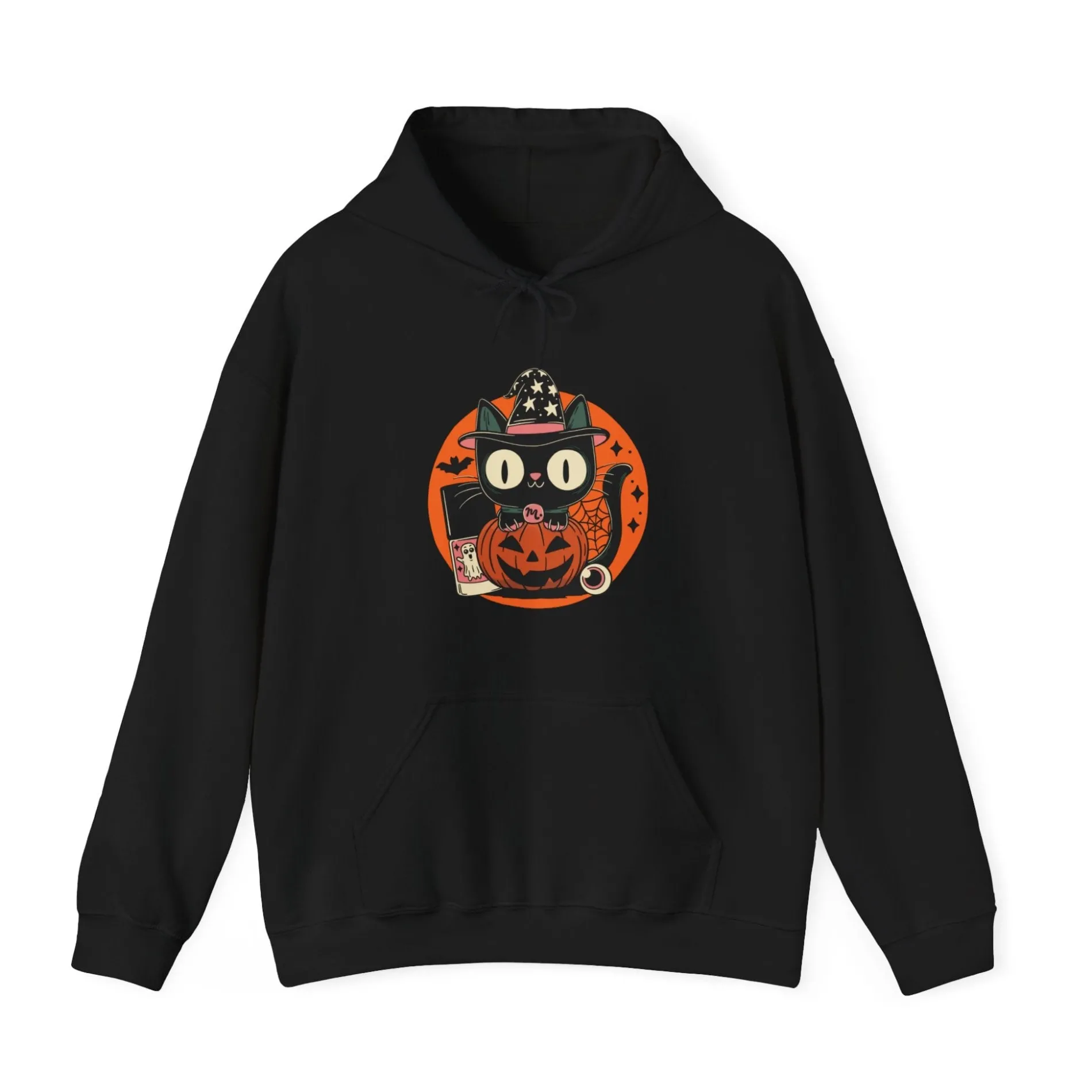 Kitty Halloween - Heavy Blend Hoodie Sweatshirt