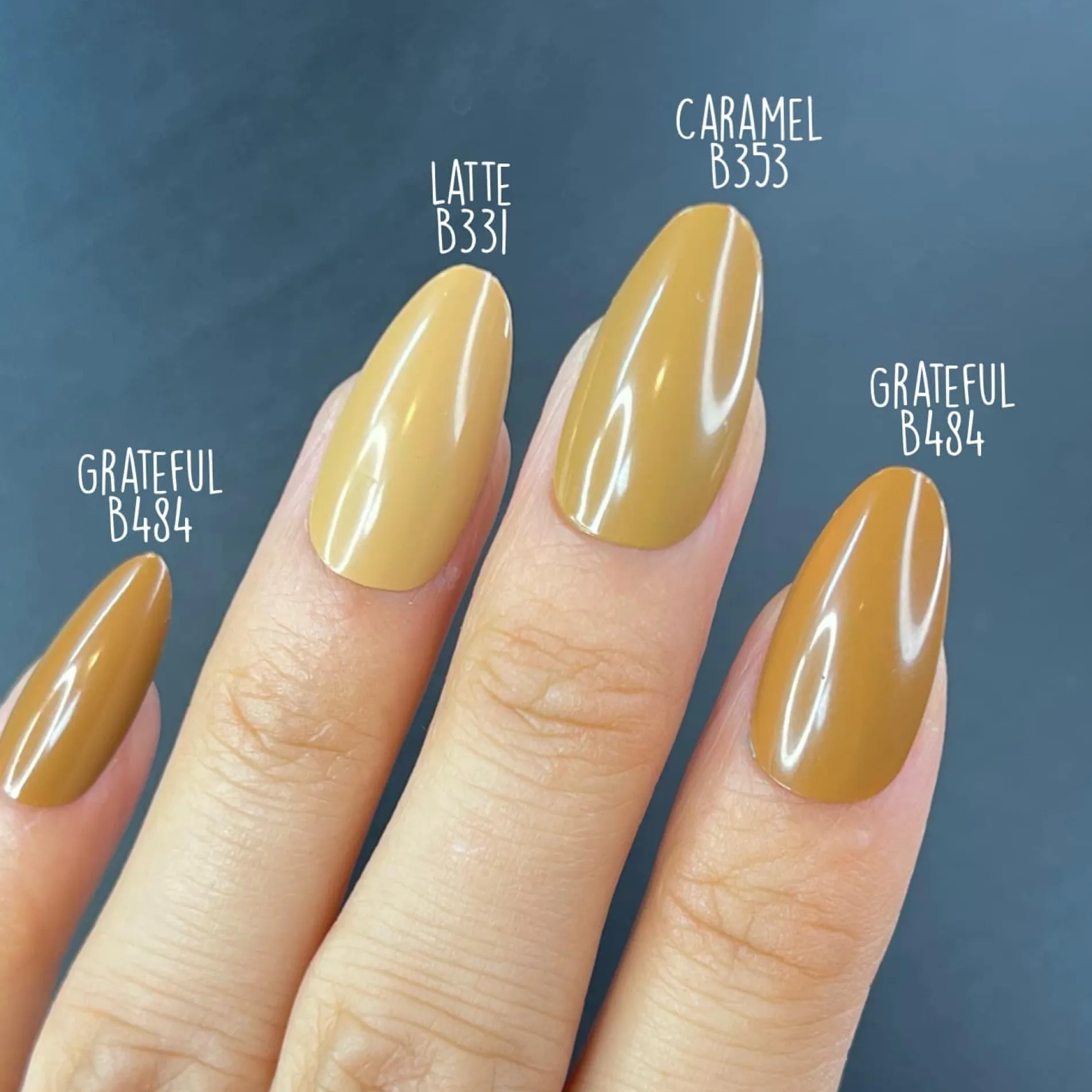 Latte (B331) - Caramel Tan Stamping Polish