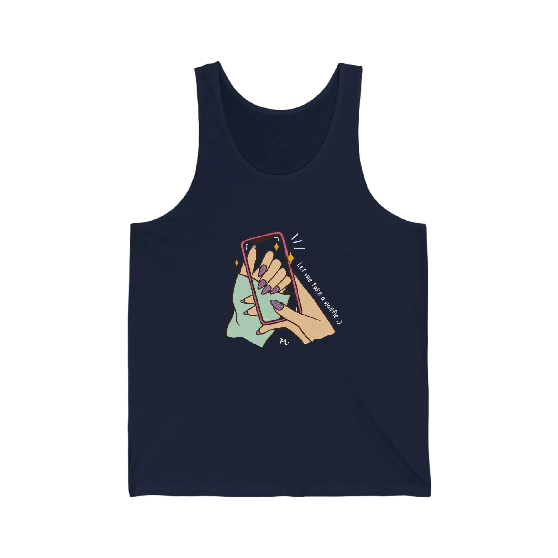 Let Me Take A Nailfie - Jersey Tank Top