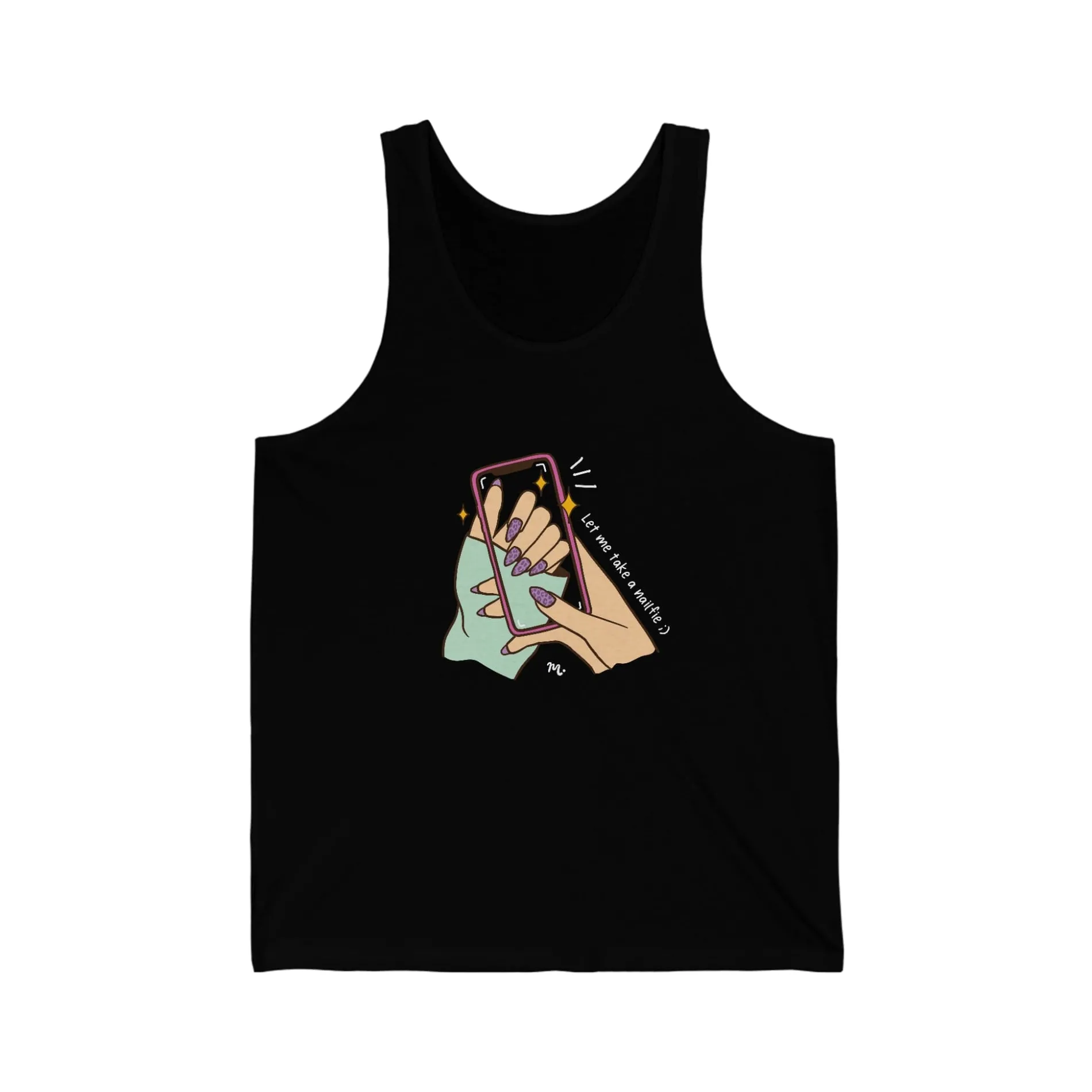 Let Me Take A Nailfie - Jersey Tank Top
