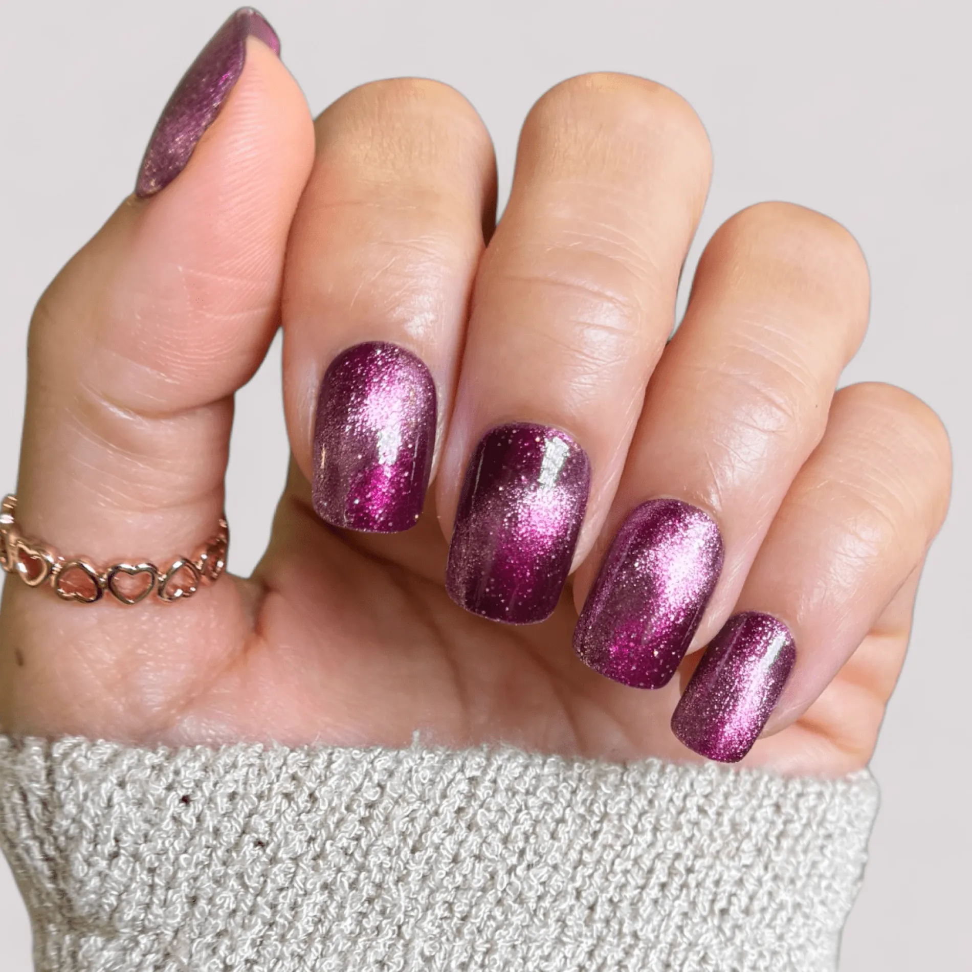 Lost in Space: Astral Dream (P190) - Red Magnetic Nail Polish