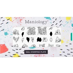 Love Birds (M569) - Nail Stamping Plate