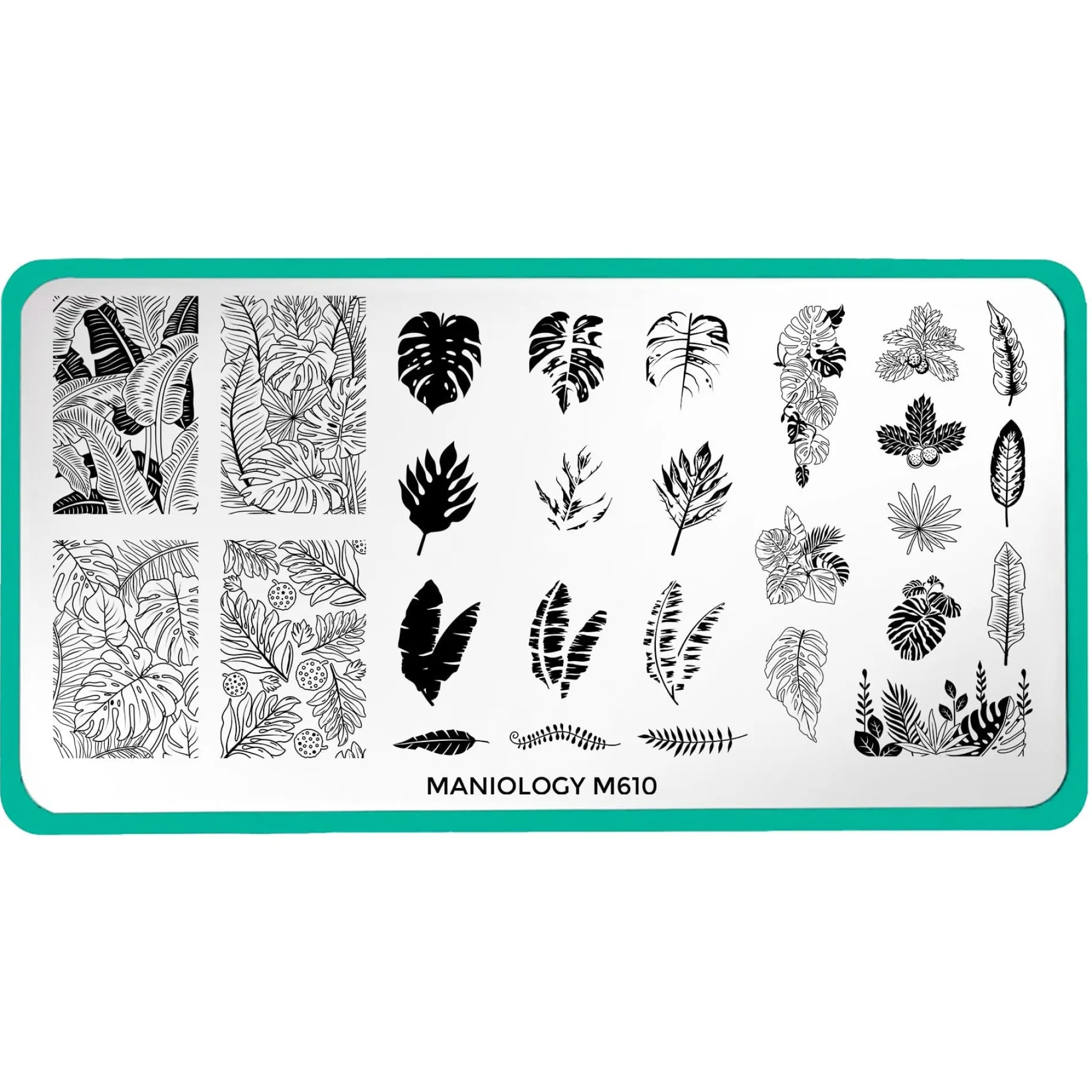 Lush Layers (M610) - Nail Stamping Plate