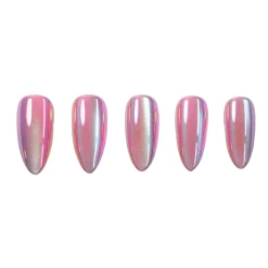 Magnetic Angel Press On Nails - Medium Almond