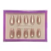 Magnetic Babydoll Press On Nails - Short Almond