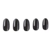 Magnetic Metal Press On Nails - Short Round
