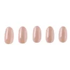 Magnetic Pearl Press On Nails - Short Round