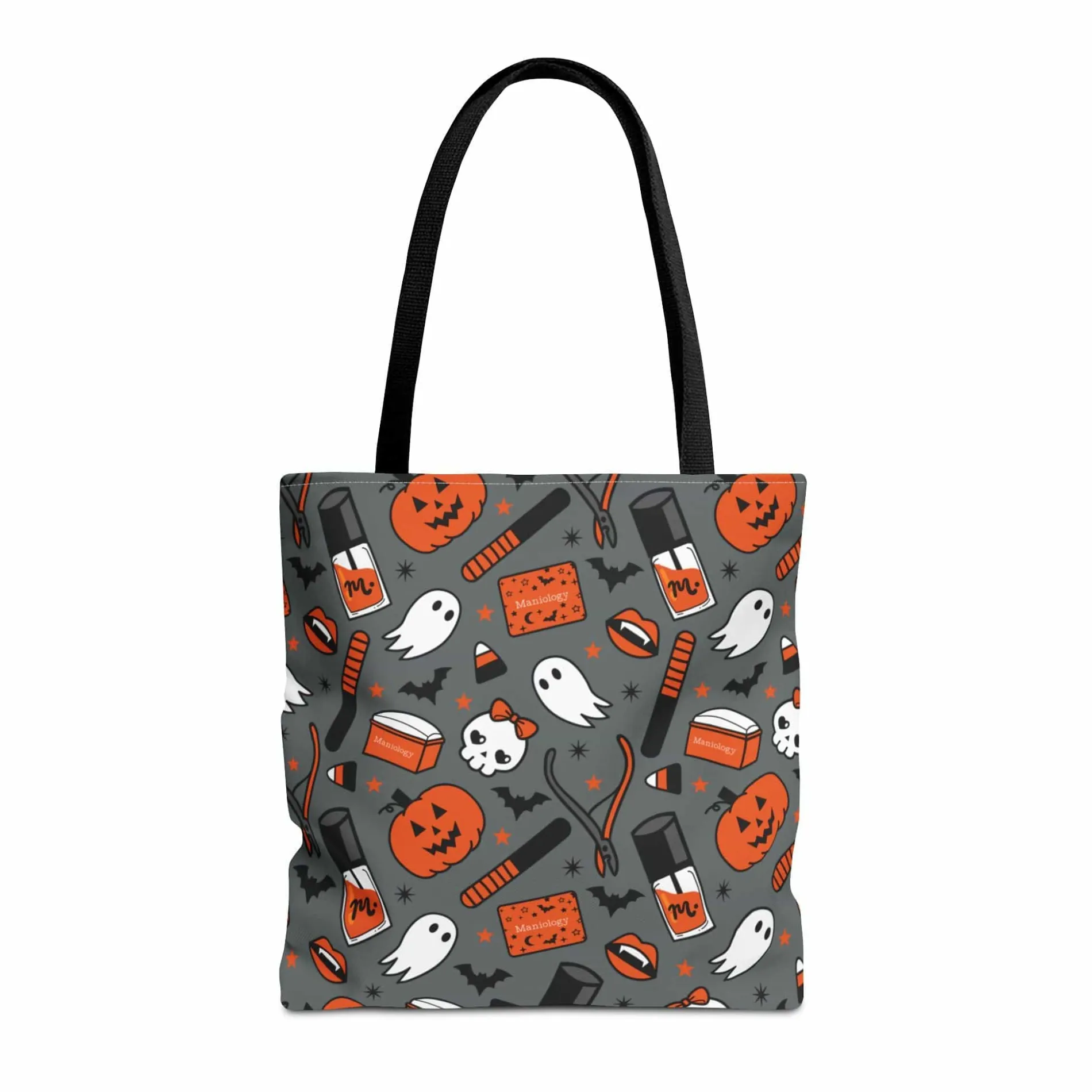 Manicured Halloween Tote Bag - Dark Grey