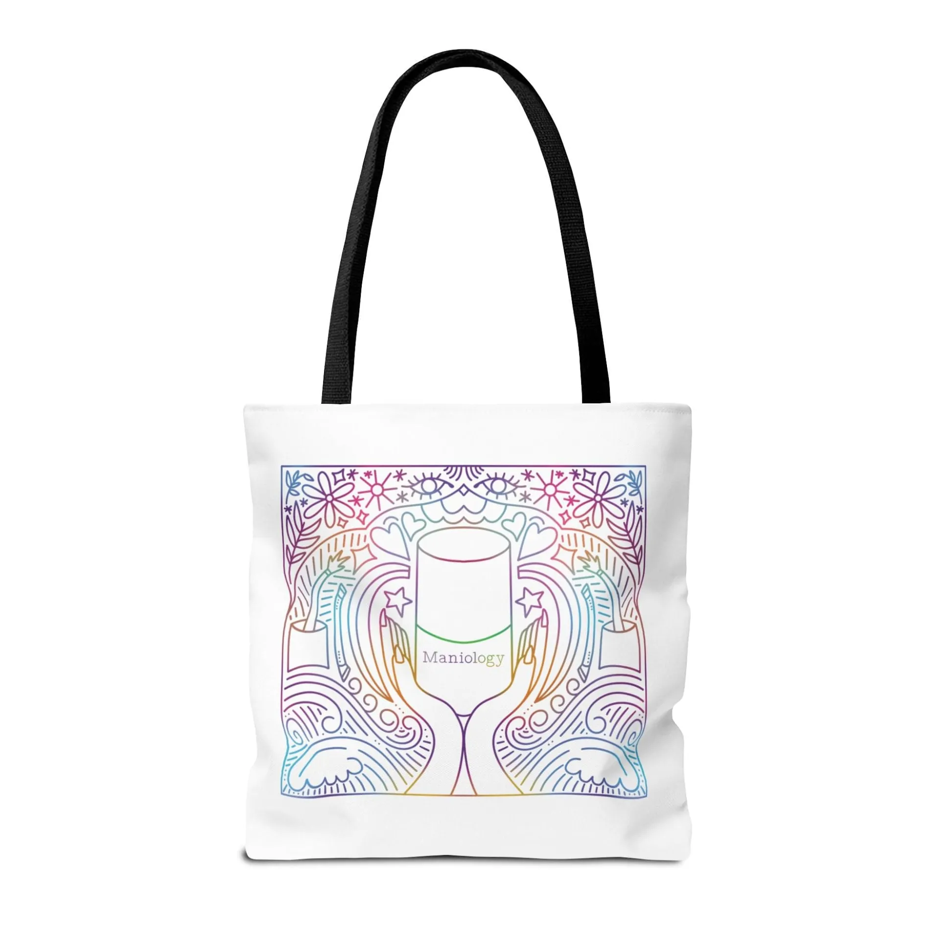 Maniology Rainbow Tote Bag