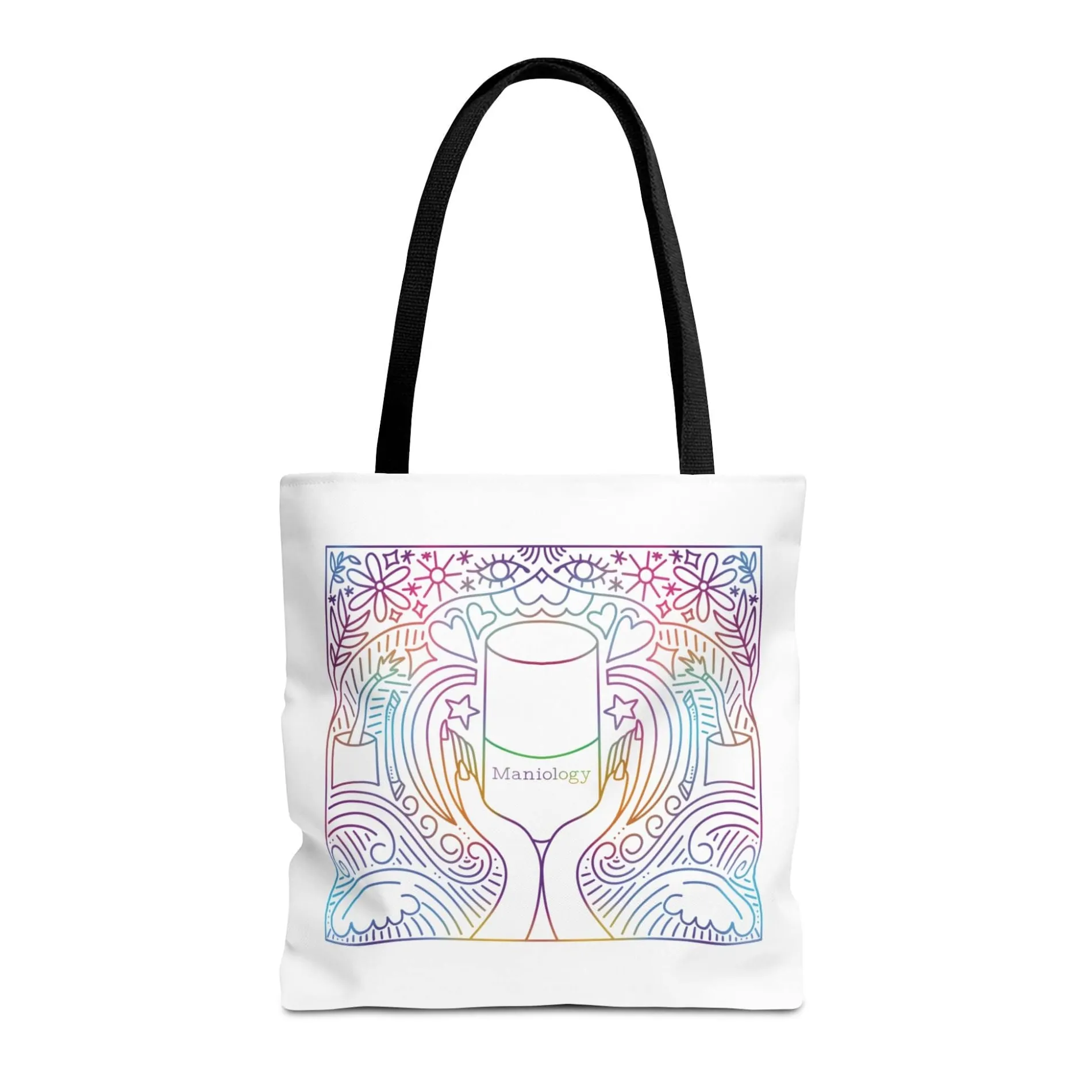 Maniology Rainbow Tote Bag
