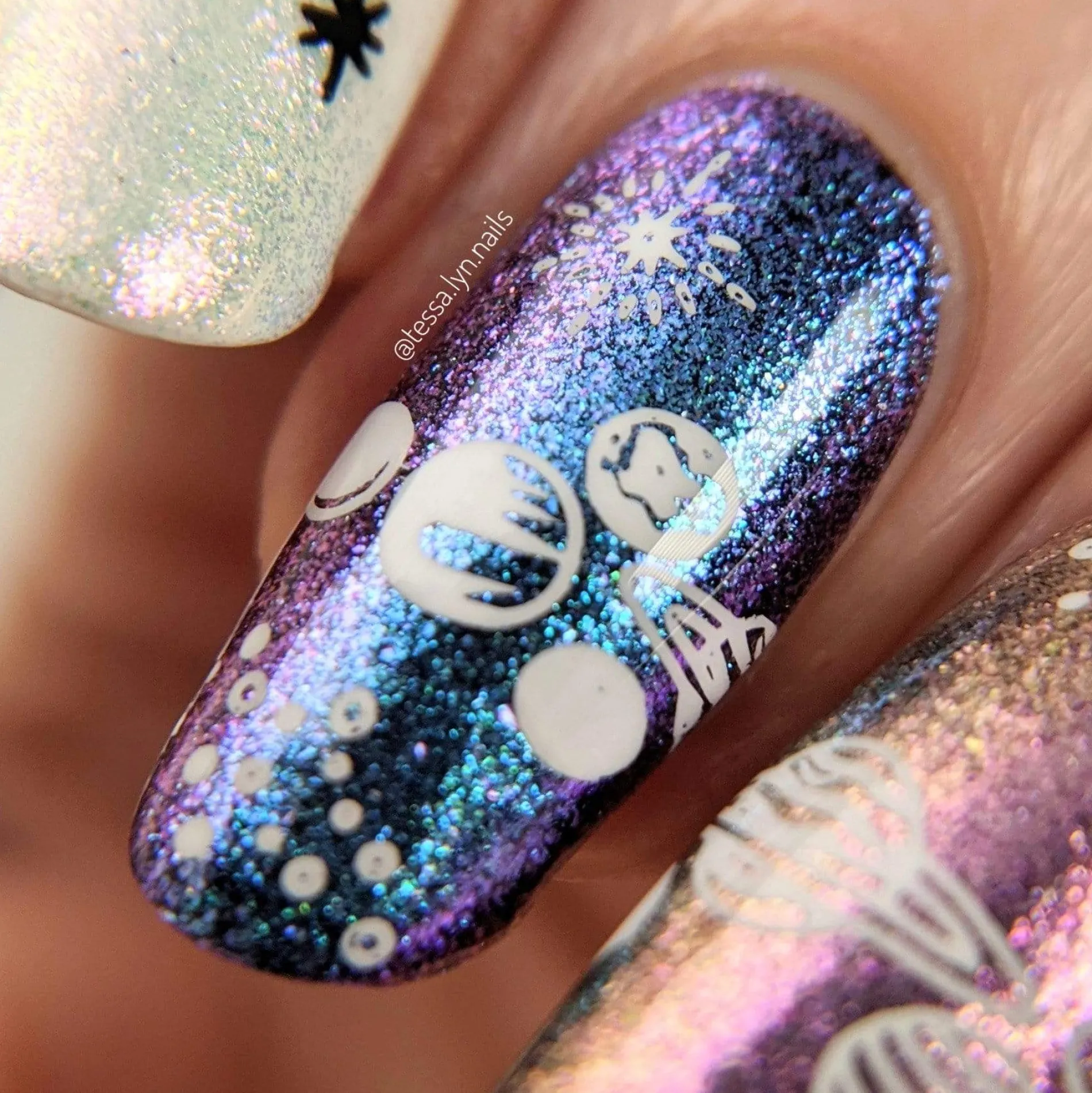 Moonbeams: 3-Piece Iridescent Shimmer Stamping Polish Set