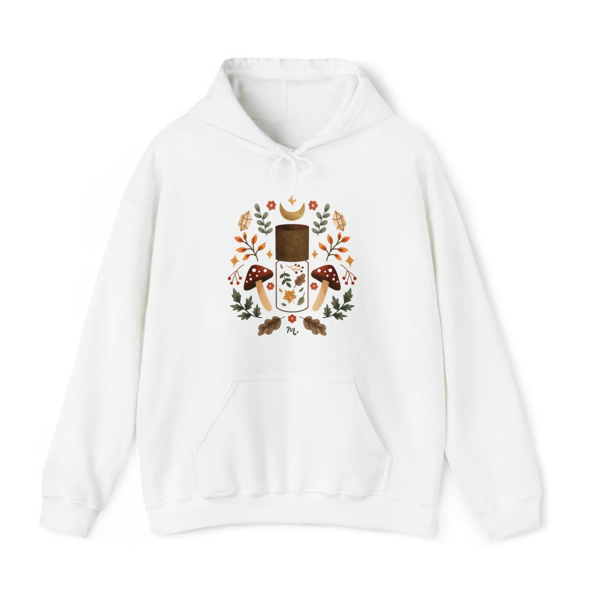 Mystic Garden - Heavy Blend Hoodie Sweatshirt