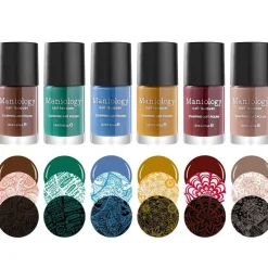 Mythos Collection: Tree of Life (B197) Dark Forest Green Stamping Polish
