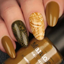 Mythos: 6-Piece Earthy Creme Stamping Art Polish Set