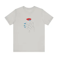 Nail Line Art - Short Sleeve T-shirt