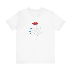 Nail Line Art - Short Sleeve T-shirt