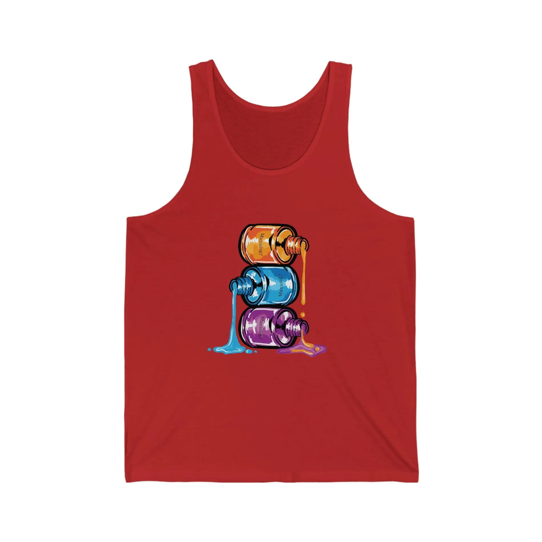 Nail Polish Bottles - Jersey Tank Top