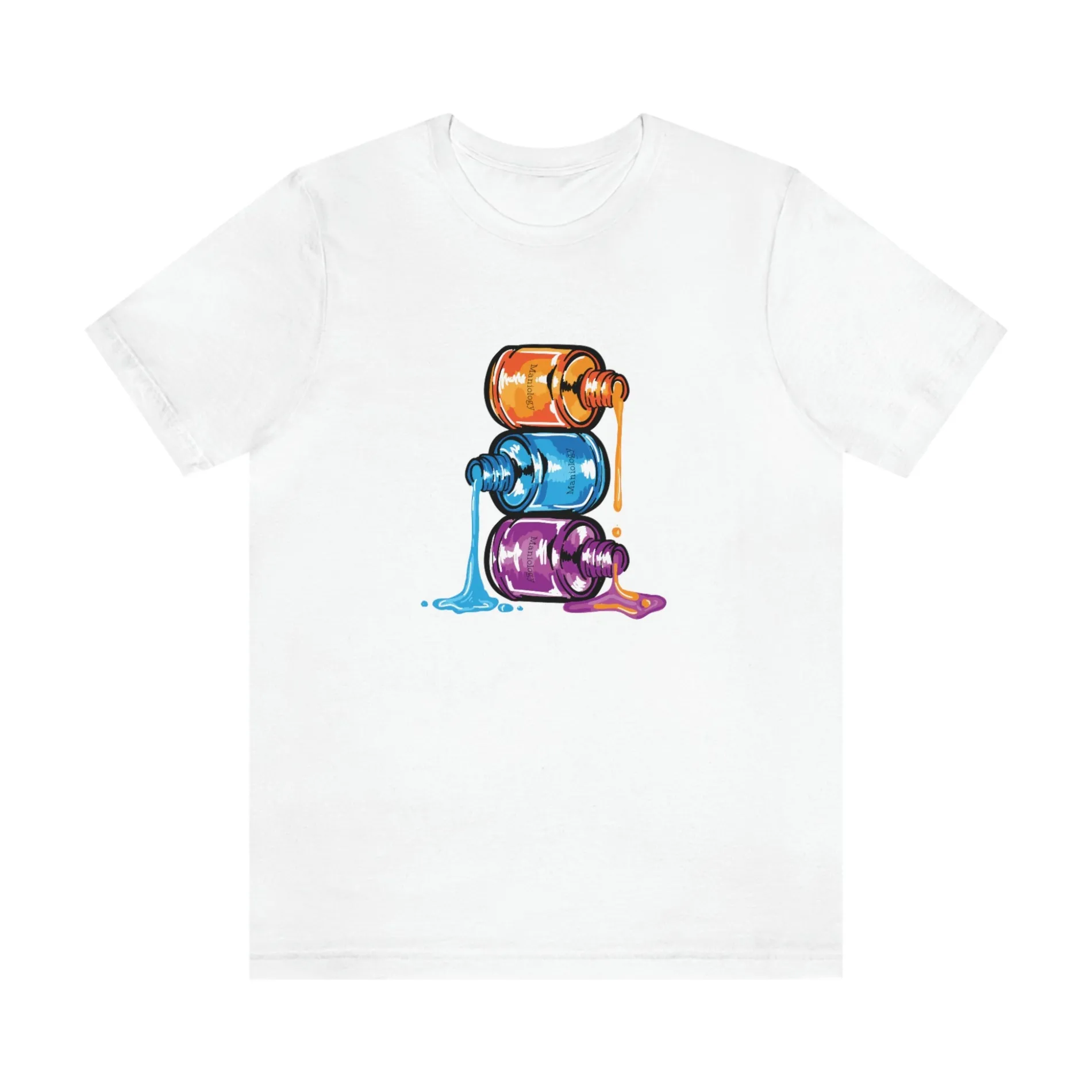 Nail Polish Bottles - Short Sleeve T-shirt