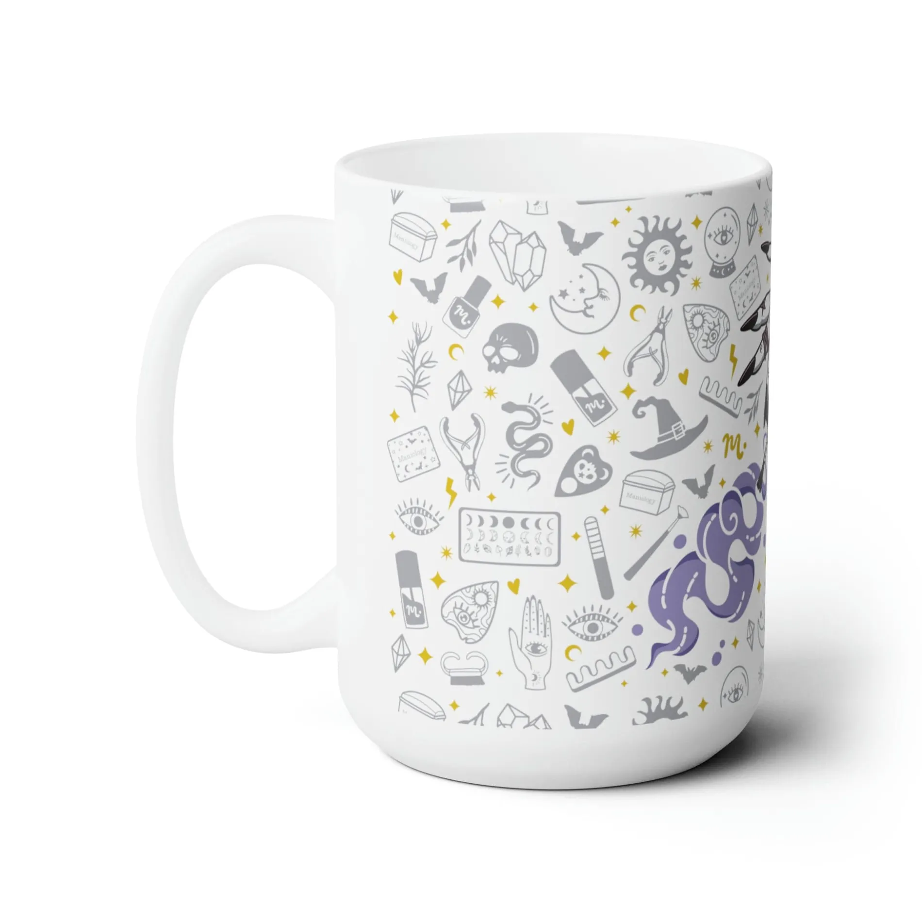 Nail Witchery Ceramic Coffee Mug 15oz