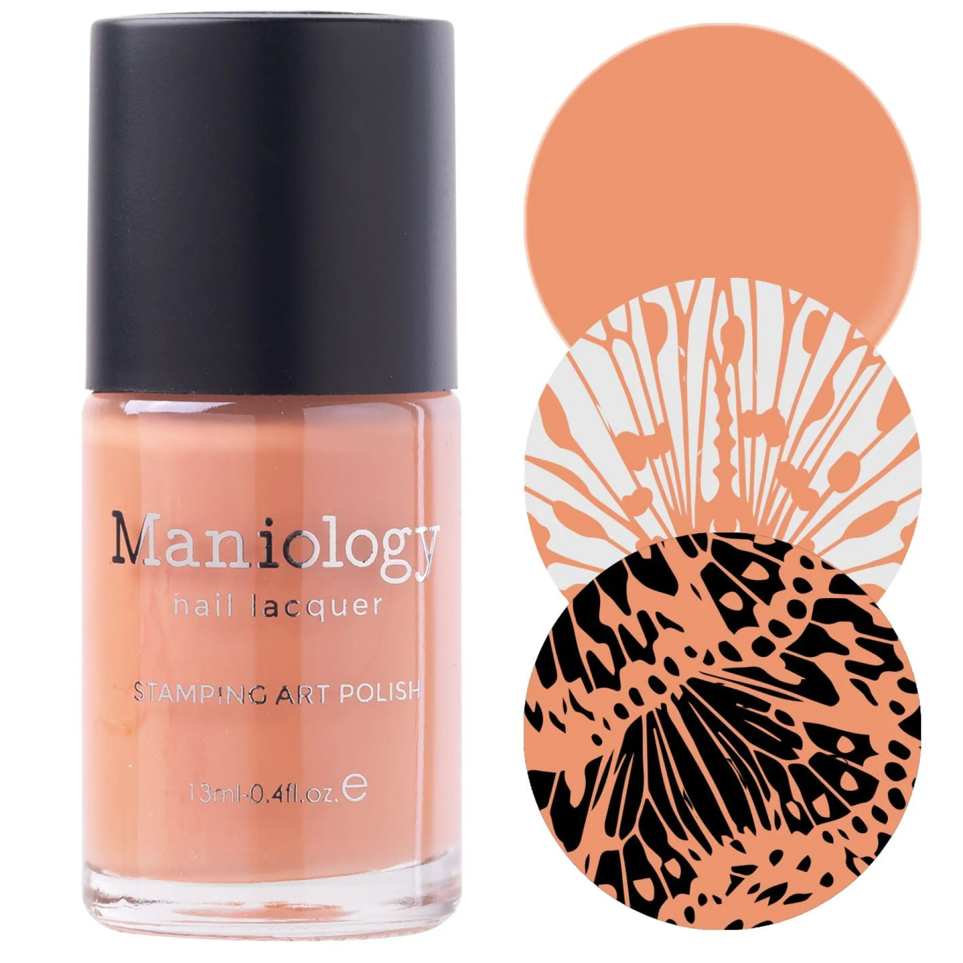 Nectar (B506) - Cream Peachy Orange Stamping Polish