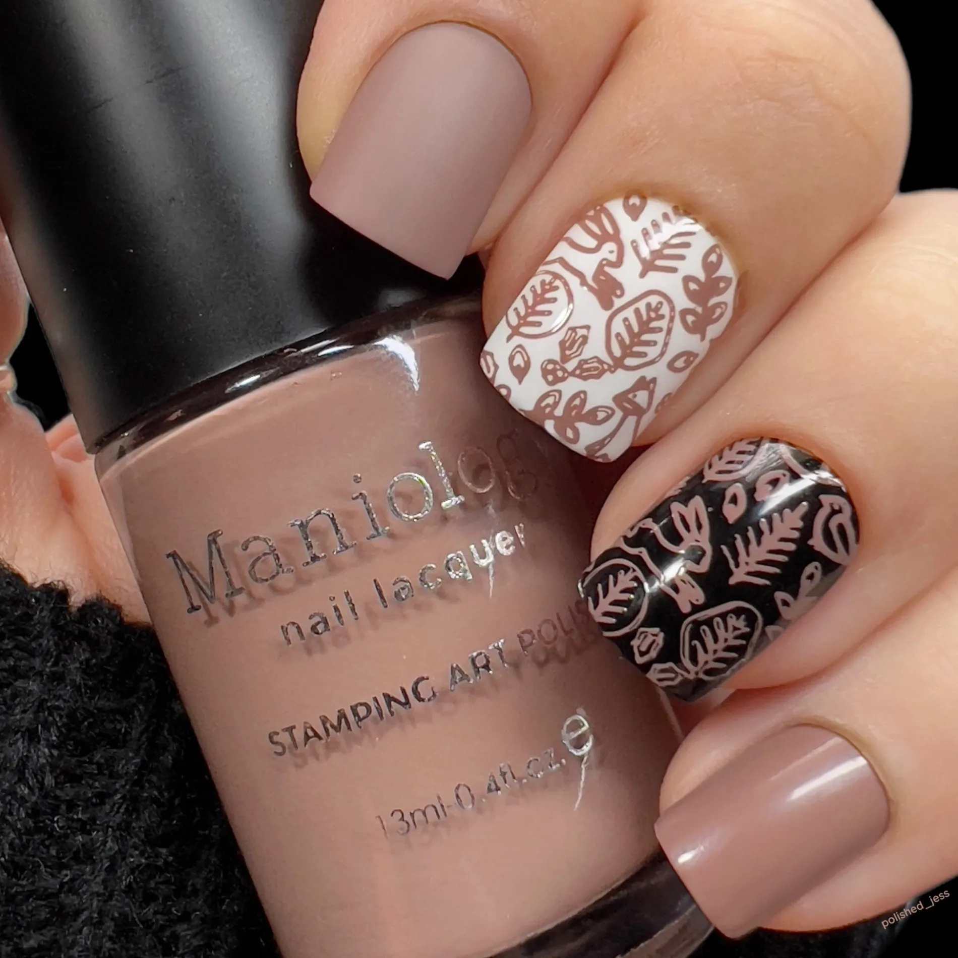 Night Forest: Sequoia (B299) Taupe Stamping Polish