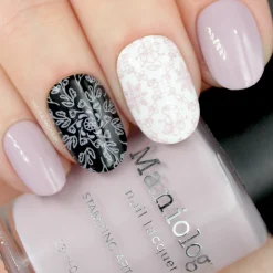 Nightingale (B424) - Blushing Taupe Cream Stamping Polish