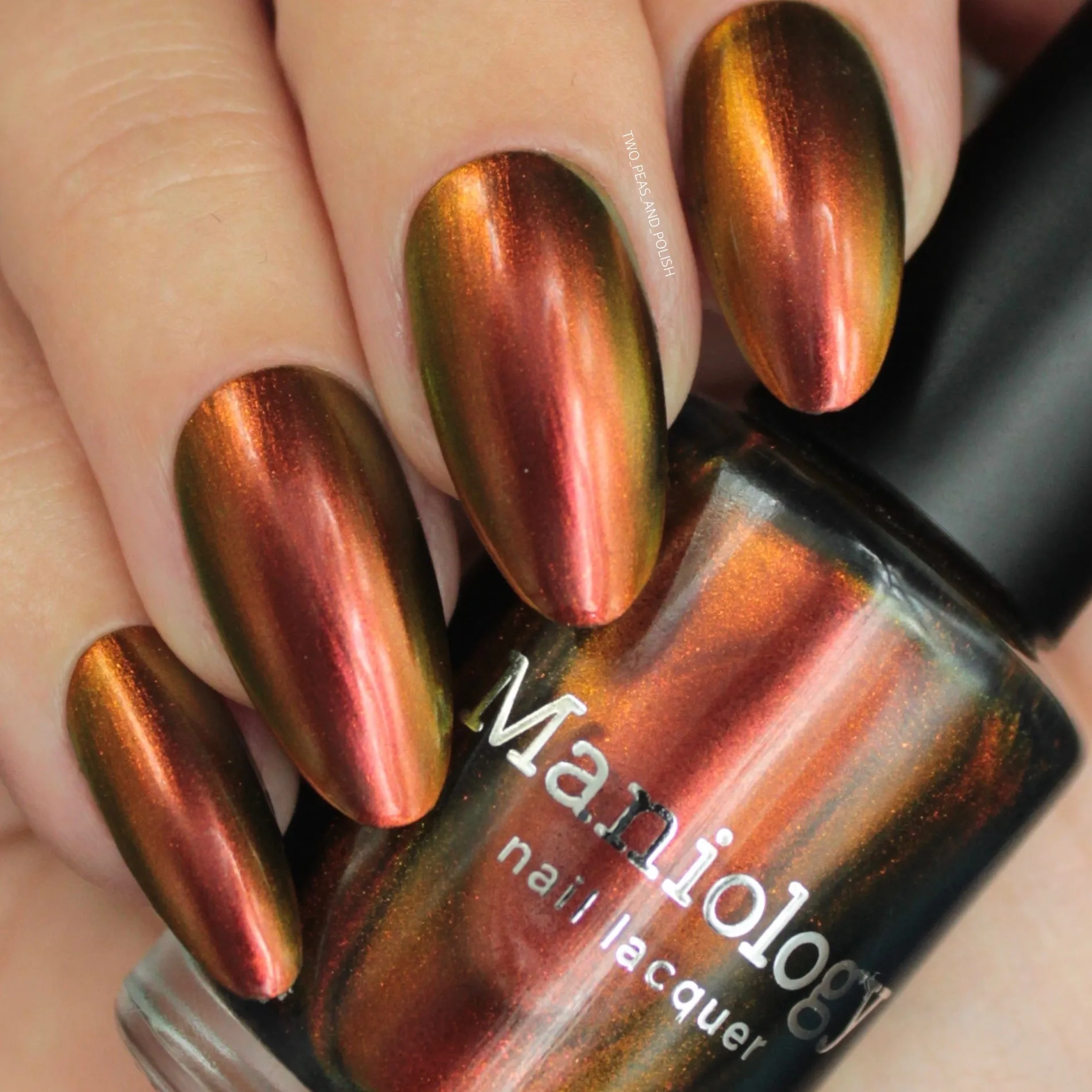 Night Out: Studio 54 (P134) - Brown Duochrome Nail Polish
