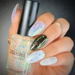 Ocean Crush: 3-Piece Flakie Iridescent Toppers Nail Polish Set