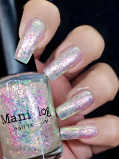Ocean Crush: 3-Piece Flakie Iridescent Toppers Nail Polish Set