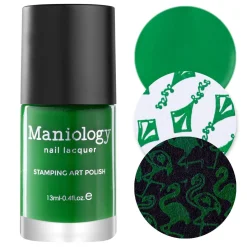 Optimism (B399) - Green Stamping Polish