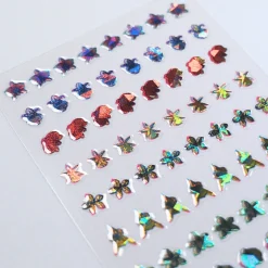 Orchids Garden (MS-132) - Nail Art Sticker