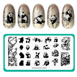 Pand-a-monium (M671) - Nail Stamping Plate