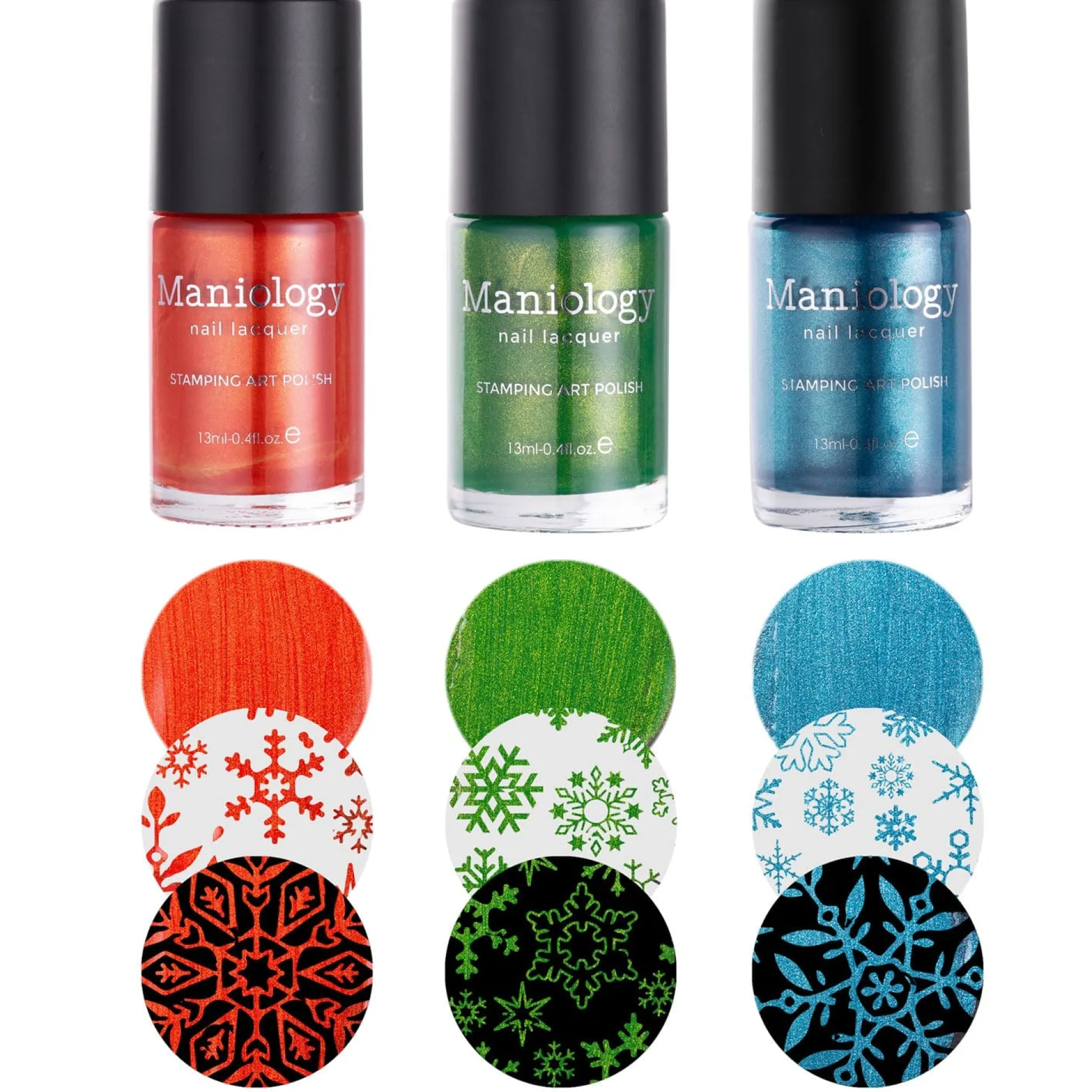 Parade: 3-Piece Duochrome & Metallic Stamping Polish Set