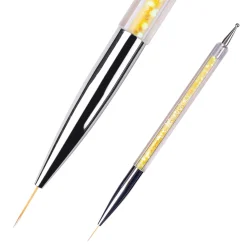 5pc Double Ended Dotting Tool and Detail Liner Brush Set