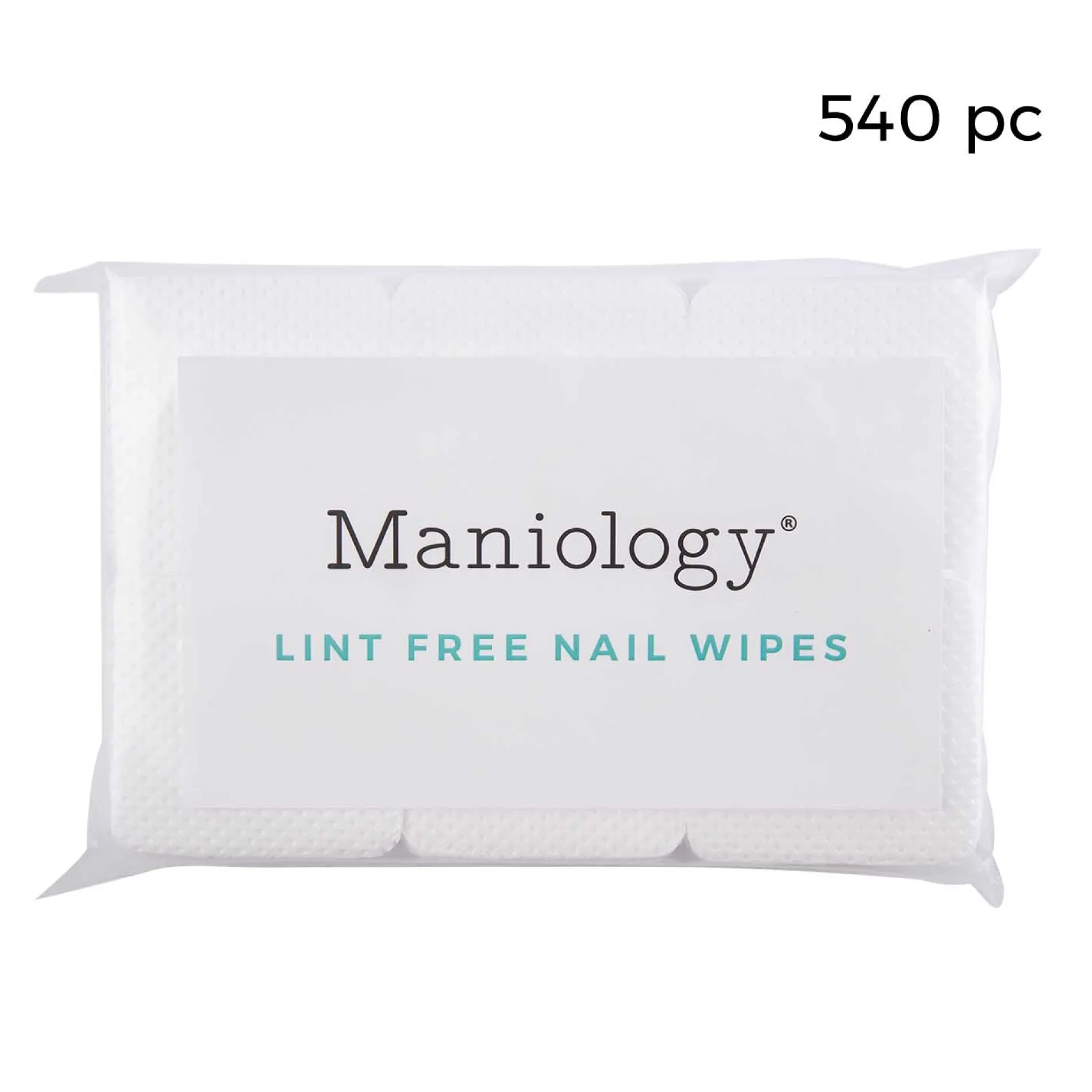 540pc Lint Free Wipe Set - White