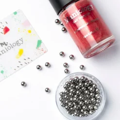 100pc Metal Mixing Beads For Nail Polish