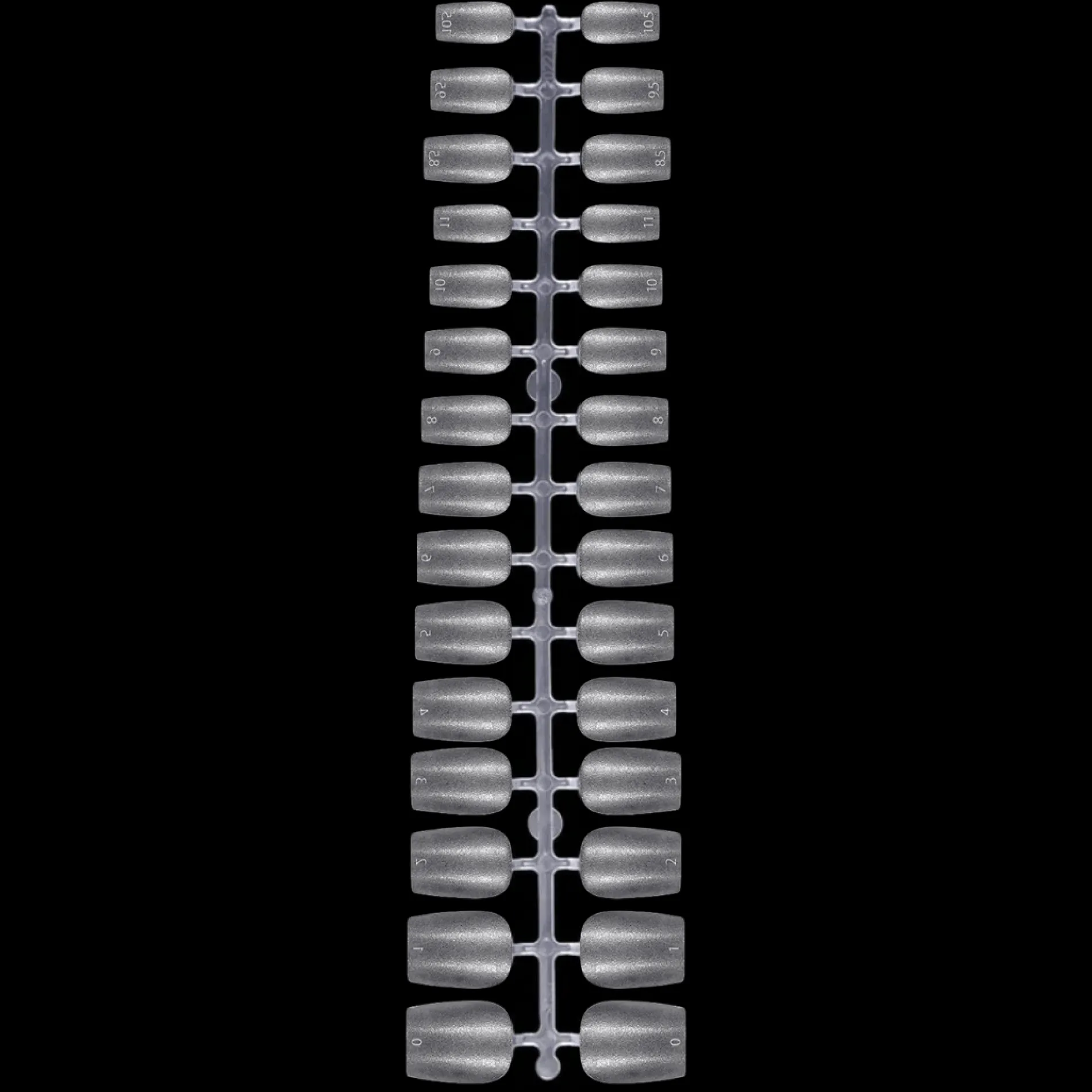 300pcs Full Cover Nail Tips for Extension in 15 Sizes - XS Coffin