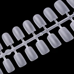 300pcs Full Cover Nail Tips for Extension in 15 Sizes - Short Square