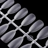 300pcs Full Cover Nail Tips for Extension in 15 Sizes - Medium Almond
