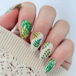 300pcs Full Cover Nail Tips for Extension in 15 Sizes - Short Almond