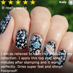 Perfect Duo - Smudge Free Top Coat + Aqua Topper Waterbased Smudge Free Top Coat 2pc Set