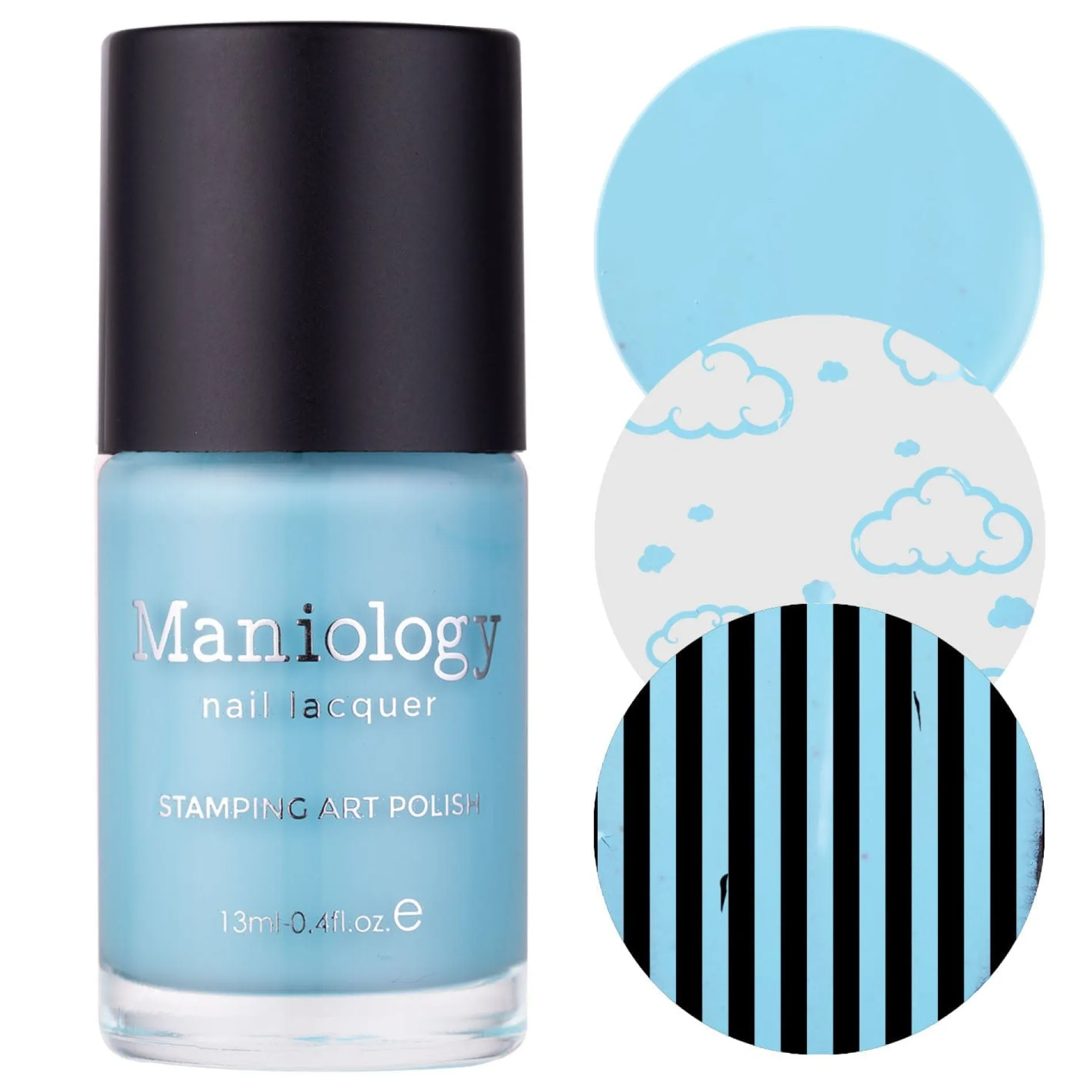 Perfect Trio: 3 Piece Cotton Candy Stamping Polish Collection