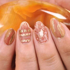 Perfect Trio: 3-Piece Desert Dwellers Nail Stamping Polish Set