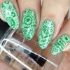 Perfect Trio: 3-Piece Lucky Clover Nail Stamping Polish Set