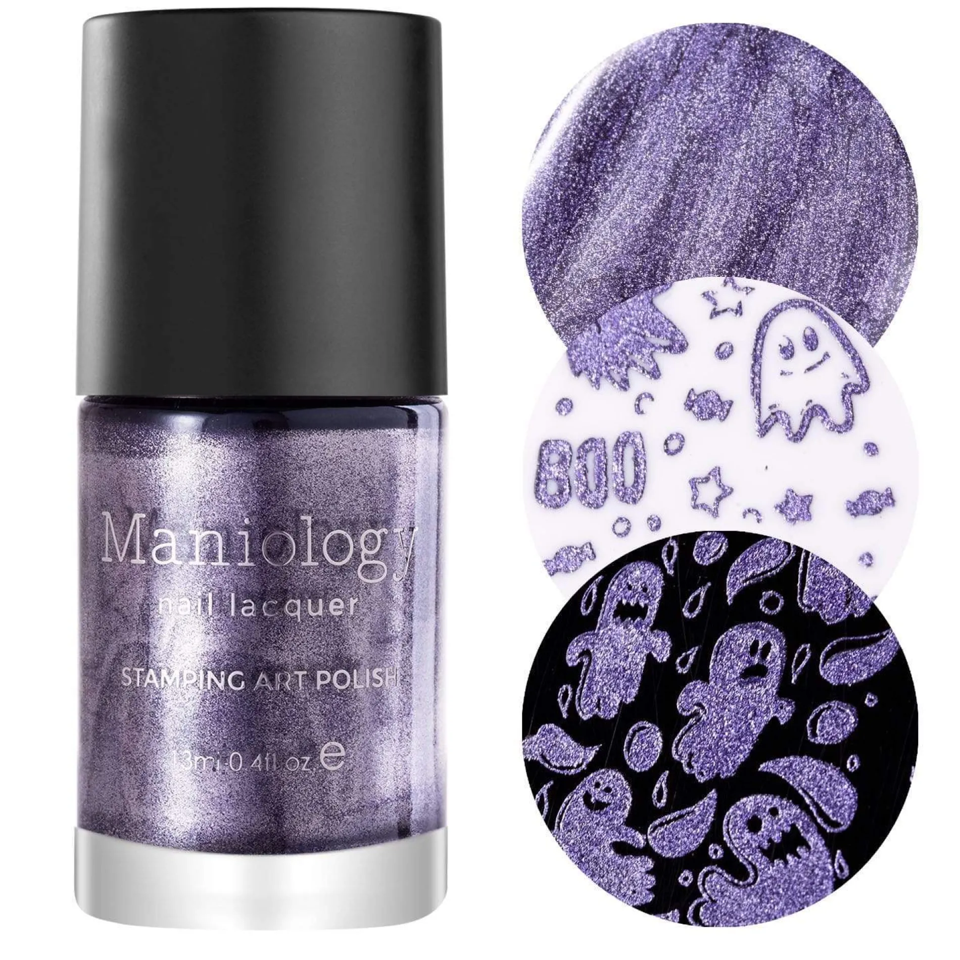 Phantom (B304) - Purple Shimmer Stamping Polish