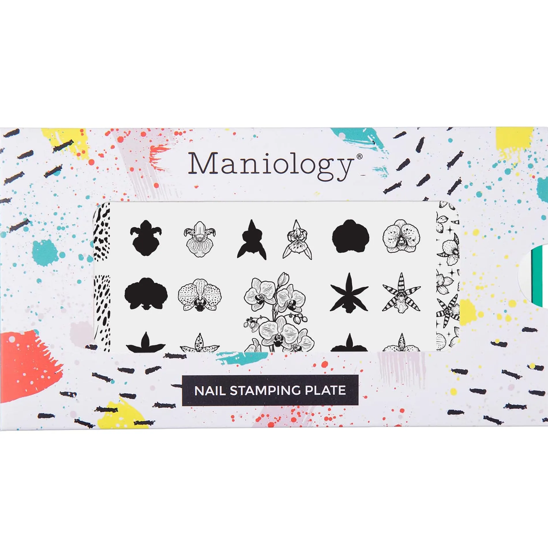 Poised Petals (M606) - Nail Stamping Plate